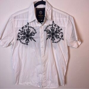 Arsenal Forty Three Stand Strong button up shirt large